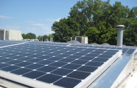SunPower Helix roof mount installation at Klabin Fragrances
